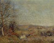 阿尔弗莱德 西斯莱 : The Plain of Veneux, View of Sablons